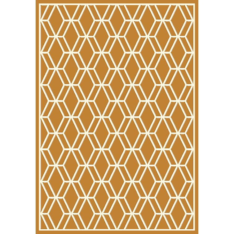 Trend Viscose Geometric Indoor Rug