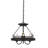 Beuvron 3 - Light Wagon Wheel Chandelier