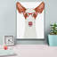 «Ibizan Hound Porter Hipster Glasses» par Furbaby Affiliates, art mural sur toile-1423113677
