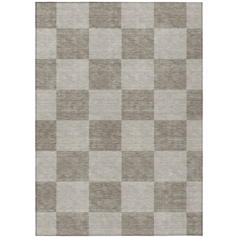 Machine Washable Indoor/Outdoor Chantille ACN2345 Geometric Rug, Rectangle 9' x 12'