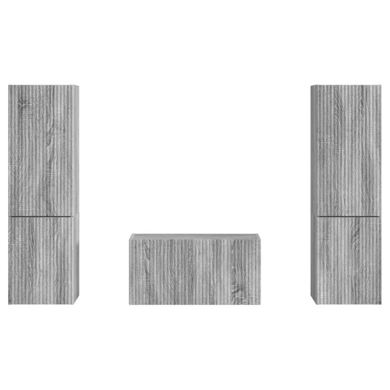 Unfinished Entertainment Centre for TVs up to 60", Grey Sonoma