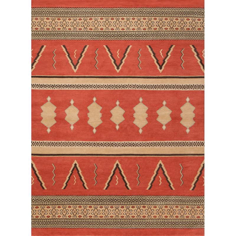 Mesa Wool Southwestern Area Rug, Rectangle 10' x 14'