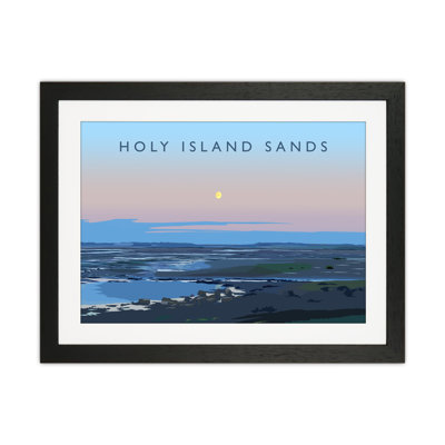 Holy Island Sands by Richard O'Neill - Print