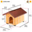 Wood Portable Igloo Style Dog House-88709288