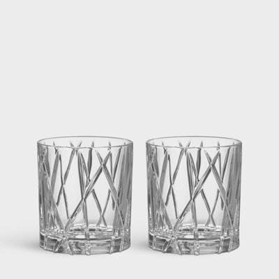 City 8oz. Handmade Whiskey Glass Set