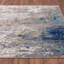 Tapis abstrait bleu / gris Elrosa-808728811