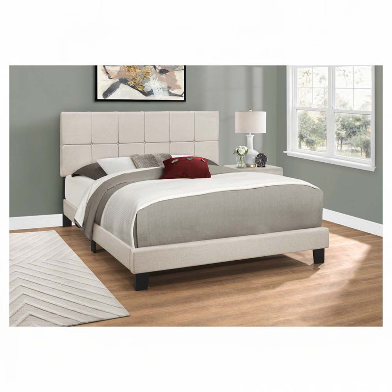 Lit plateforme tapissier