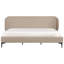 Agita Upholstered Lift Up Storage Scalloped Bed-1333097017-1333097019