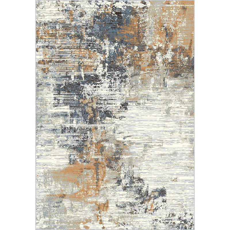 Tapis abstrait multicolore Keefer Collection, Rectangulaire 8 pi x 10 pi