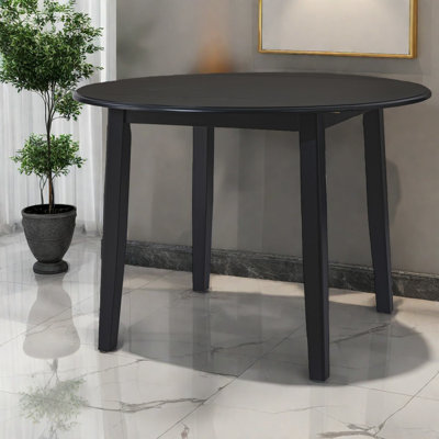 Table de salle à manger extensible moderne en bois, peu encombrante pour les petits appartements
