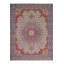 Tapis multicolore à motif décoratif traditionnel lavable-1457988116