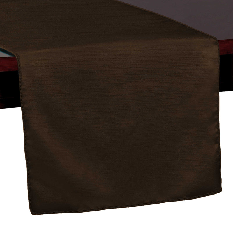 Majestic Table Runner, 3, Espresso Dark Brown, 90" x 14"