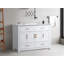 Ensemble de meuble-lavabo 48 po avec lavabo en céramique-969560995