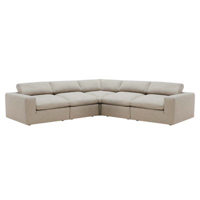 Asher 5 - Piece Upholstered Sectional