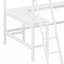 Lit mezzanine double avec tablettes et bureau, lit mezzanine en bois avec bureau-2006456566