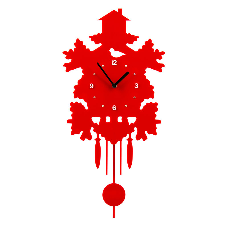 Wall Clock, Red