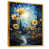Gold Floater Framed