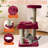 15.7" Cat Tower Tree Sisal Post Scratcher Climbing Playground Kitten Toy Play-264705000