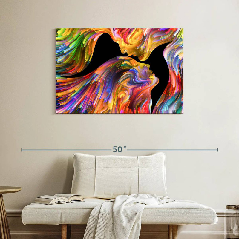 Avery Abstract Affection, H 26 po x l 39 po