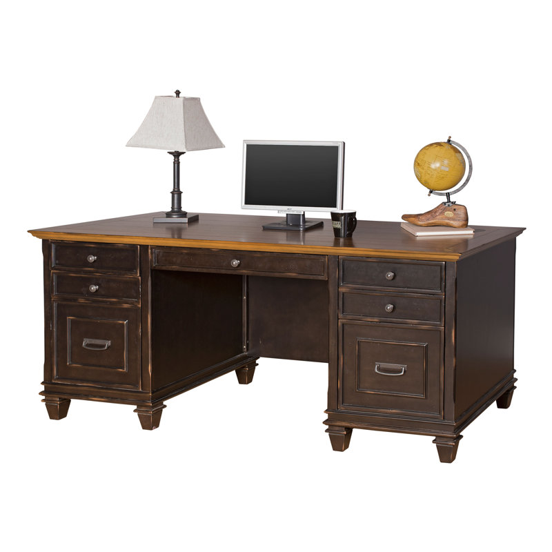 Sereda Piece Configurable Executive Desk Office Set