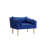 Cobalt Striped Hemp Blend