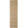 Garette Natural Fiber Jute Pile Jute Solid Color Rug in Natural