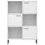 Aatifa 128.5cm H x 90cm W Solid Wood Cube Bookcase-734669277