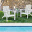 Chaise Adirondack en bois massif Garberville-708559968