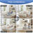 Boneless 104.7" L-Shaped Modular Sectional Sofa, 2-Piece Plush Corduroy Couch Free Combination With Chaise & Cup Holders-515675007