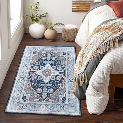Washable Oriental Indoor Rug