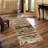 0.4" Thick Area Rug, To Stains And Fading-608414583