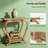 Modern Accent Side Table,2-Tier Coffee Table,End Table