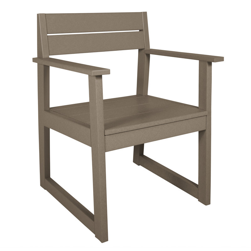 Fauteuil de salle à manger Cifuentes, Brun clair Cabana
