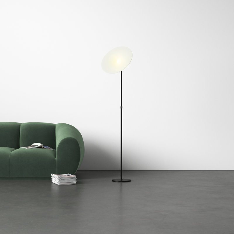Cynar 65'' Black LED Novelty Floor Lamp Set