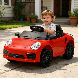 Tamco Kids Electric Ride-On Car with Remote Control & Swing Function | 12V Battery-Powered Toy for 3-5 Year Old Boys/Girls