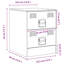 34.5cm W Steel Bedside Table-101281119-123821812