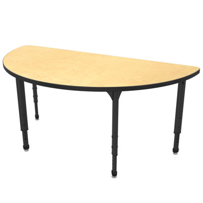 Table d'activité semi-ronde à hauteur réglable Marco Apex Series