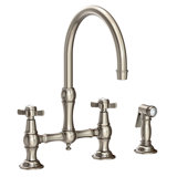 Fairfield Kitchen Bridge Faucet with Side Spray
