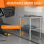 Table de préparation en acier inoxydable avec roulettes inférieures réglables Table en acier inoxydable pour cuisine commerciale-114626277