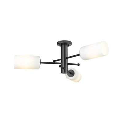 Crown Point 3 Light Flush Mount