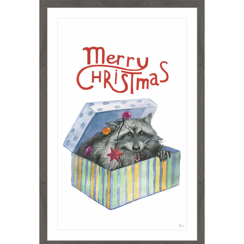 Present Stealer by Eyre Tarney - Single Picture Frame Painting, 91 cm H x 61 cm W x 4 cm D