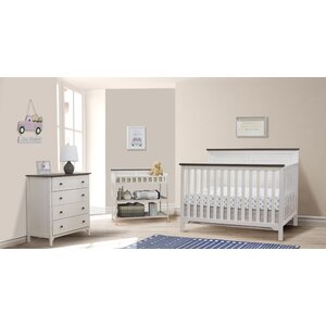 (Incomplete)Farmhouse Convertible Standard 3 - Piece Nursery Furniture Set