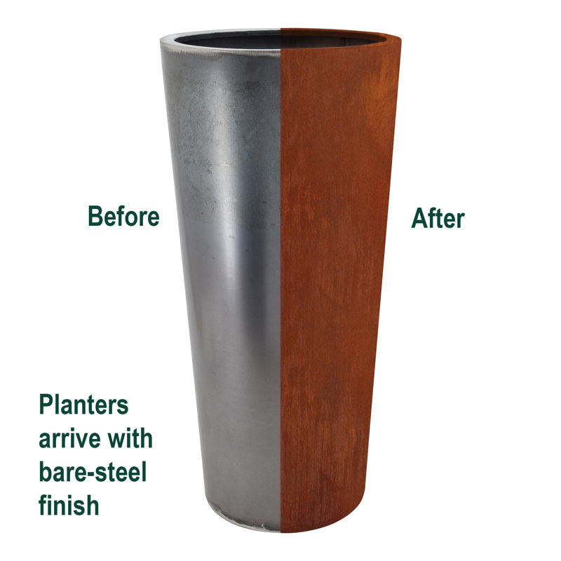 Latisha Metal Pot Planter