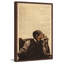 «Serious Times» par Eyre Tarney - Reproduction d'art graphique sur papier encadré-21669324