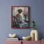 WOMEN Series CCCCXX - reproduction encadrée de qualité supérieure - prête à être accrochée - aucun clou requis-1031270966-1031271105