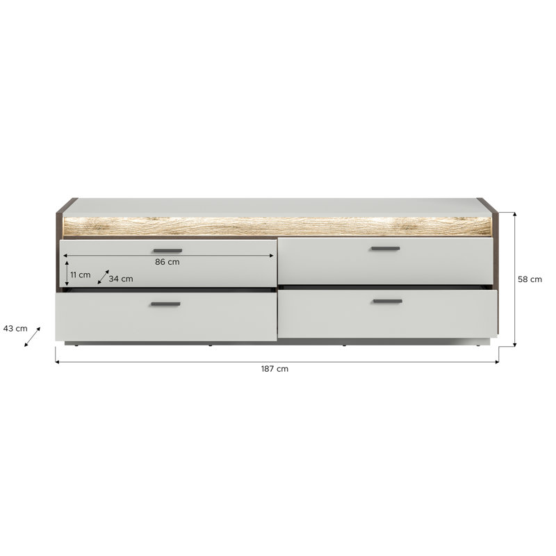 Cohligan 58cm Sideboard
