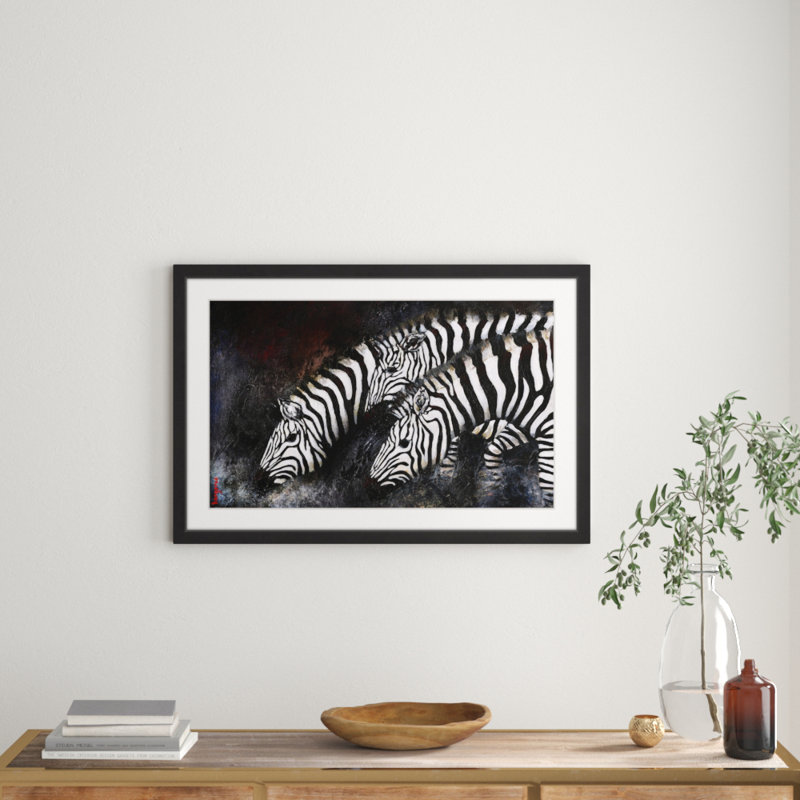 Bergerac - Single Picture Frame Painting, 61cm H x 91cm W x 3.81cm D