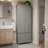 Ramona Freestanding Linen Cabinet With Drawers, Adjustable Shelf, Grey
