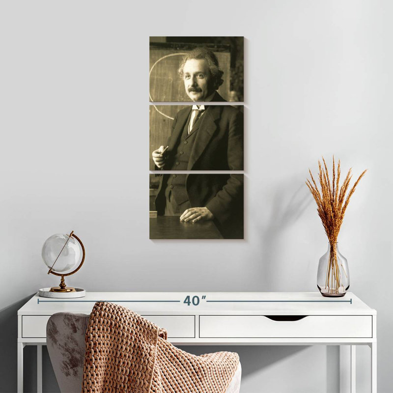 Genius Minded Einstein, 27" H x 12" W