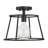 1 LT Ceiling Light in Matte Black-734925112